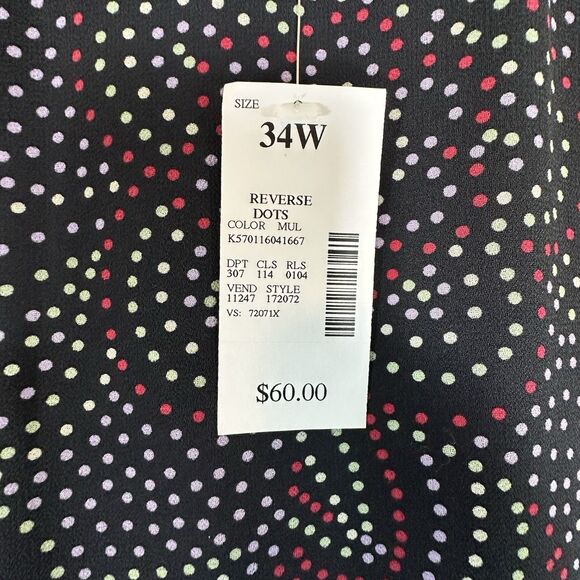 Rebecca Jones Maxi Summer Reversible Polka Dot Dress Size 34 Lightweight - Picture 6 of 14